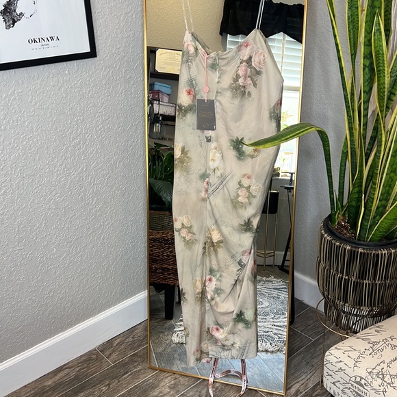 House of CB 'Vesper' Vintage Floral Maxi Skirt NWT - Picture 9 of 10